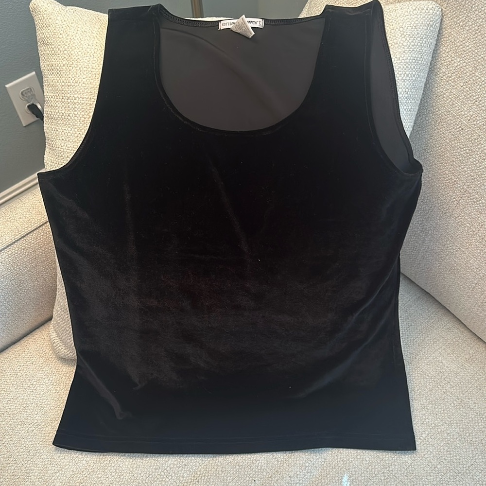 Velvet, stretch tank in size medium.
